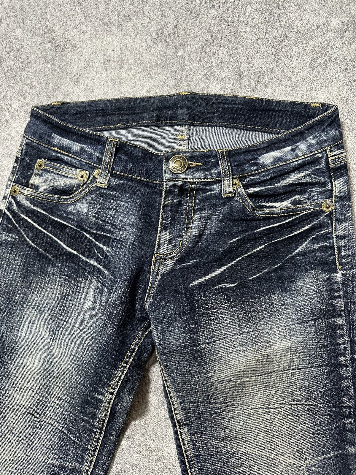 If Six Was Nine Vintage Japanes Guaranted Acid was Jeans Size US 29 - 5 Thumbnail