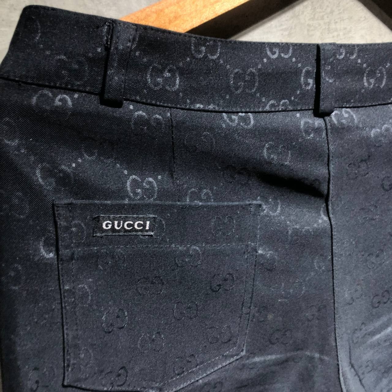 Gucci Gucci GG monogram all over print trousers Size US 32 / EU 48 - 4 Thumbnail