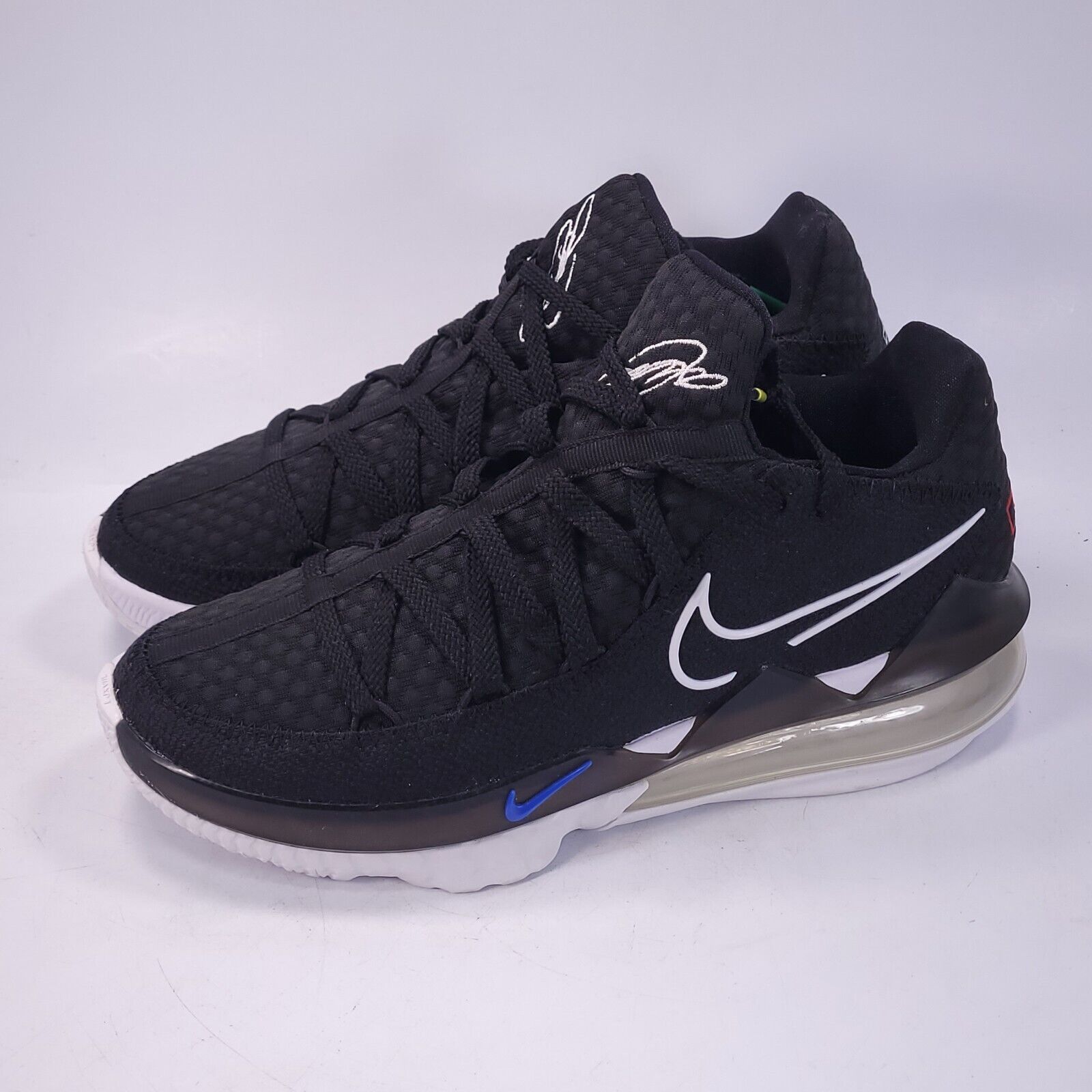 Nike Nike LeBron XVII Shoe Mens Size 8 CD5007-002 Black White Size US 8 / EU 41 - 1 Thumbnail