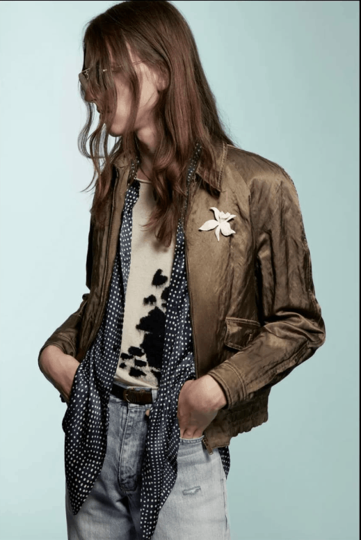 Saint Laurent Paris Saint Laurent SS21 Long Sleeve Satin Jacket Size US L / EU 52-54 / 3 - 7 Thumbnail