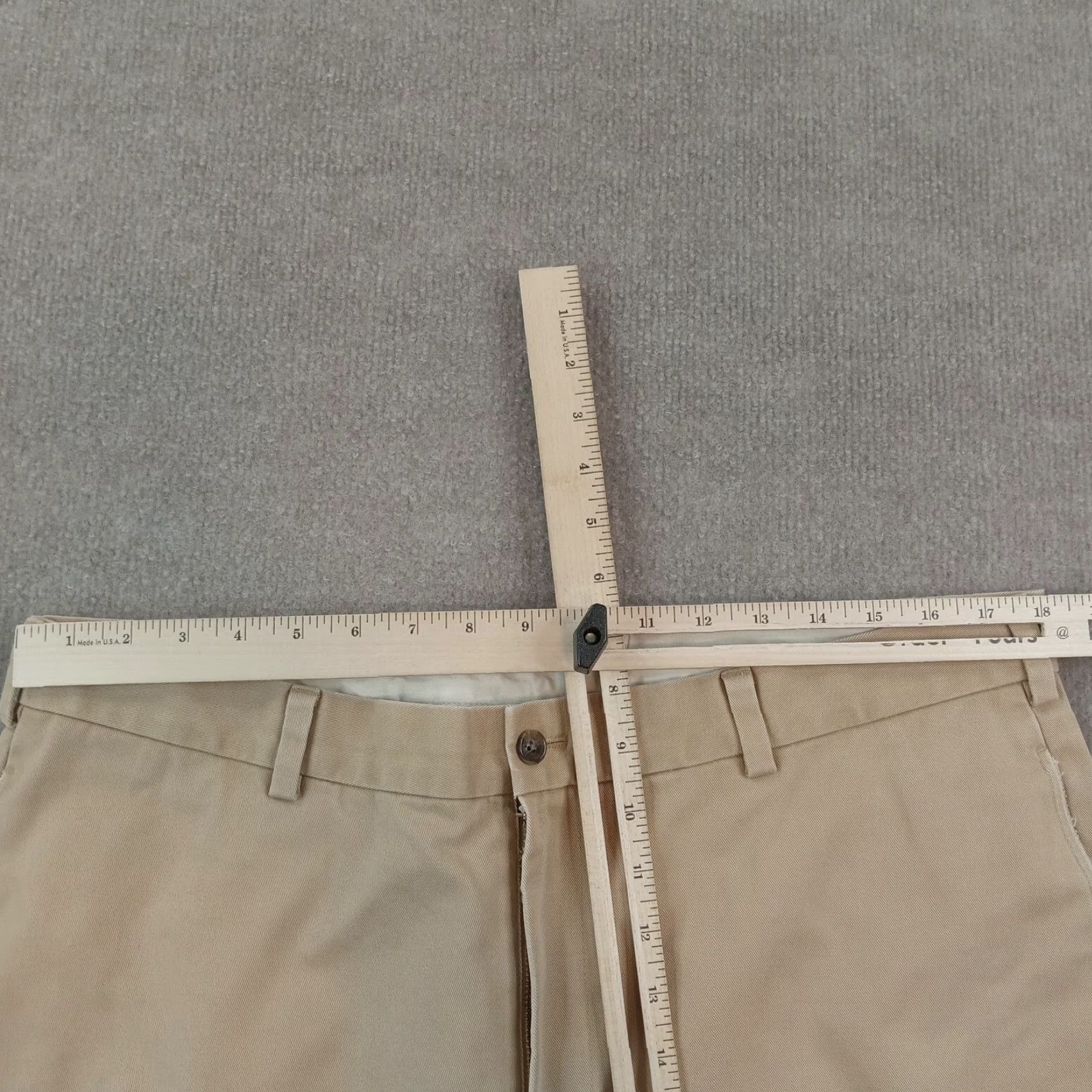 Brooks Brothers Brooks Brothers Mens Chino Pants Beige Flat Front Straight Leg 38x30 Size US 36 / EU 52 - 5 Thumbnail