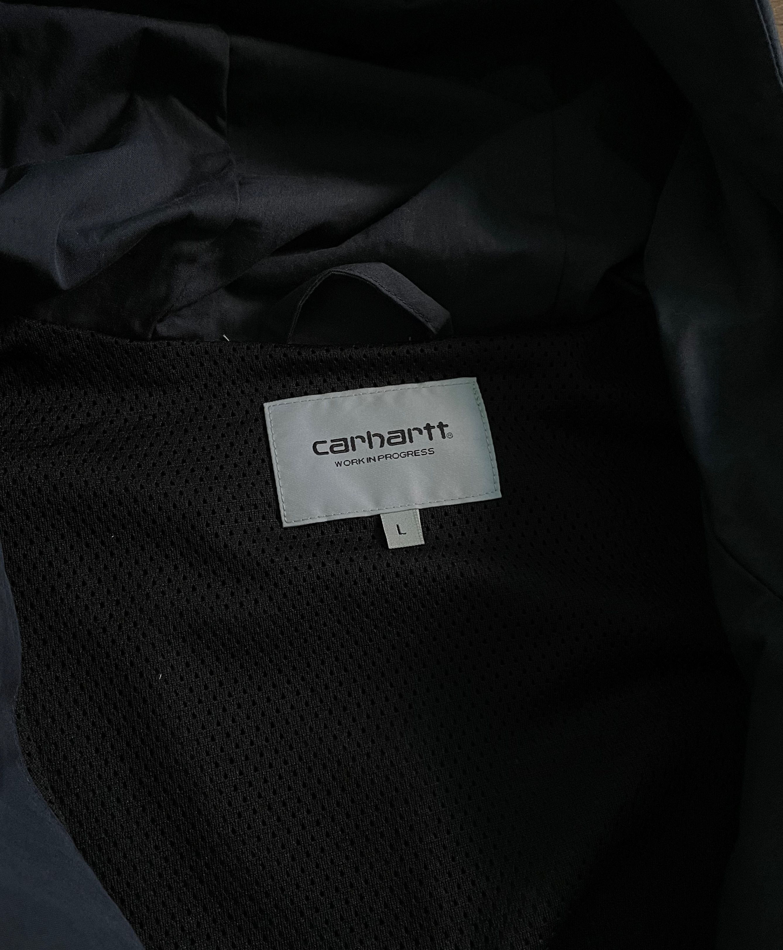Carhartt Wip Carhartt Marsh Navy Blue Hooded Jacket Size US L / EU 52-54 / 3 - 10 Thumbnail