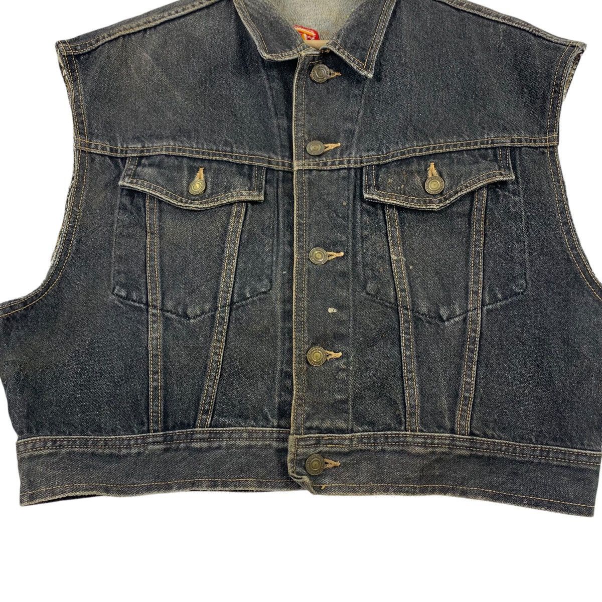 Vintage Vintage BON STARDUST Denim vest Size US M / EU 48-50 / 2 - 9 Thumbnail