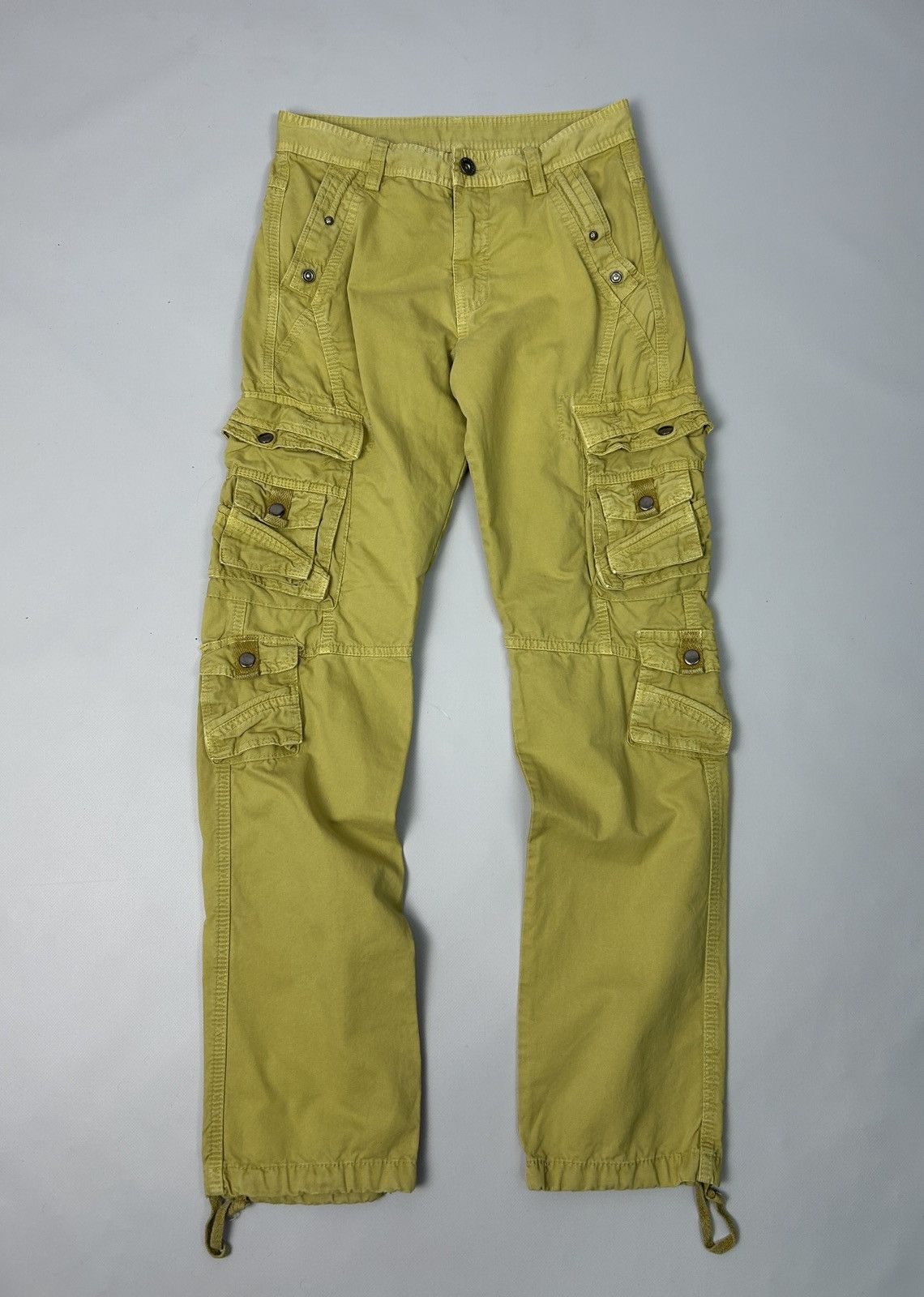 Japanese Brand Junye Tactical Japanese jeans Cargo pants Tan Sand W30 L32 Size US 30 / EU 46 - 2 Thumbnail