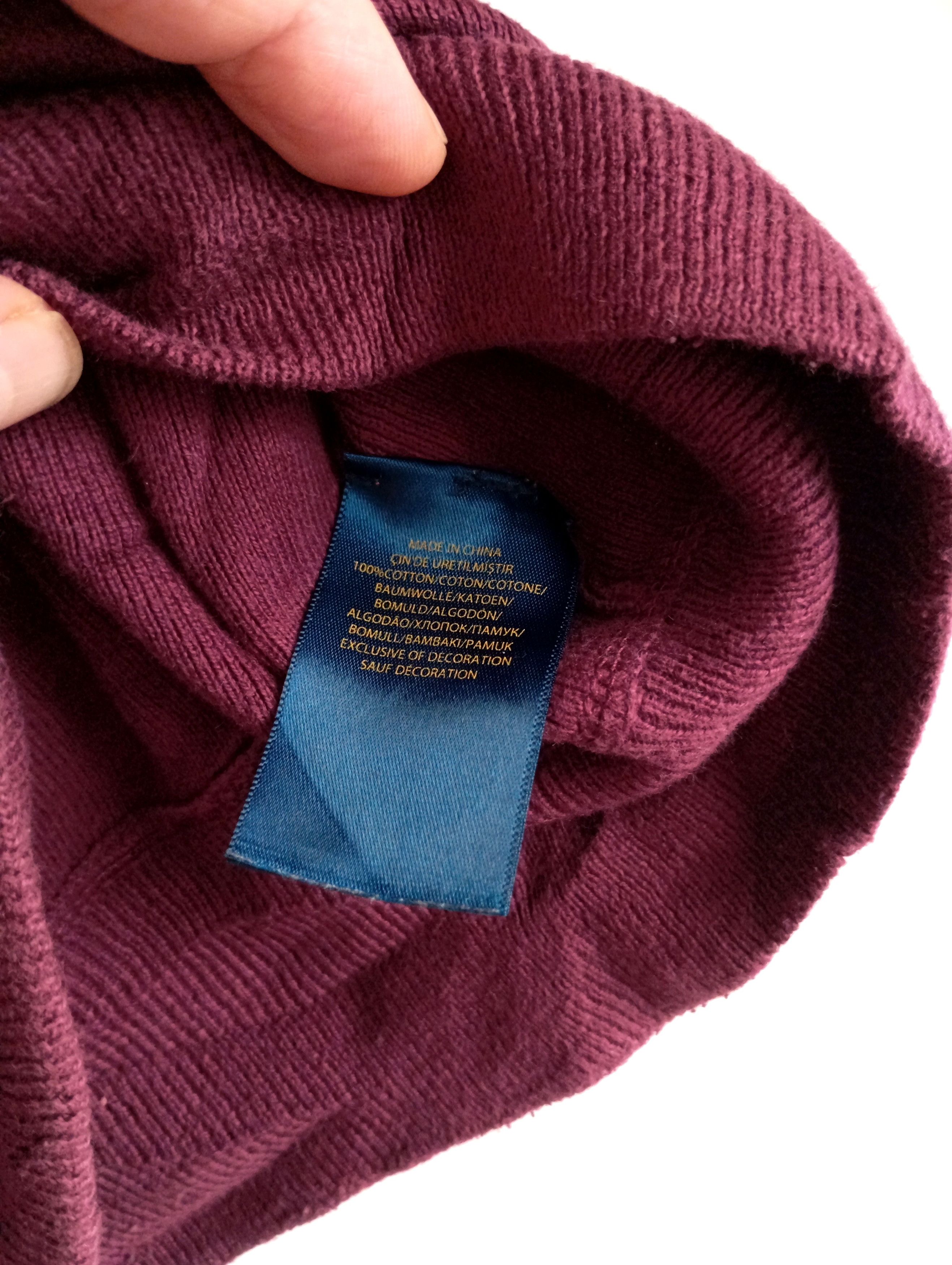 Polo Ralph Lauren Vintage 90s Ralph Lauren Crewneck Sweatshirt Bugurundy Size US M / EU 48-50 / 2 - 9 Thumbnail