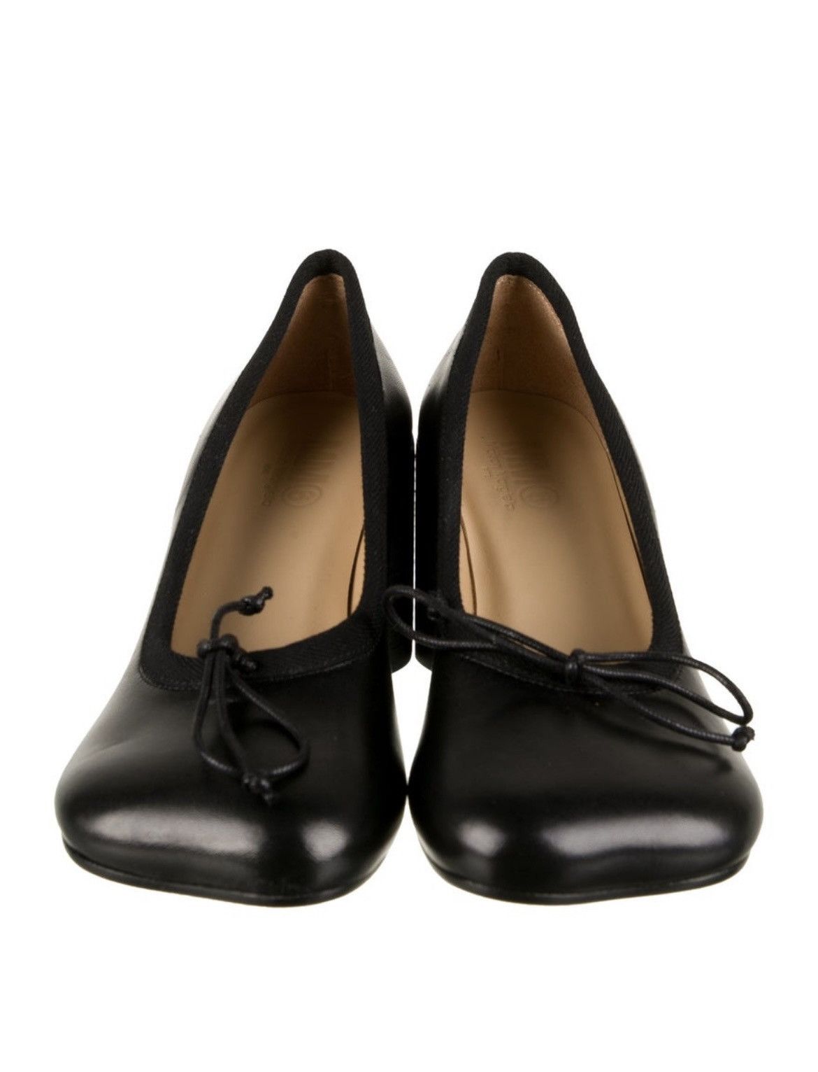 Maison Margiela MM6 - Leather Bow Accents Pumps Size US 9 / IT 39 - 3 Thumbnail