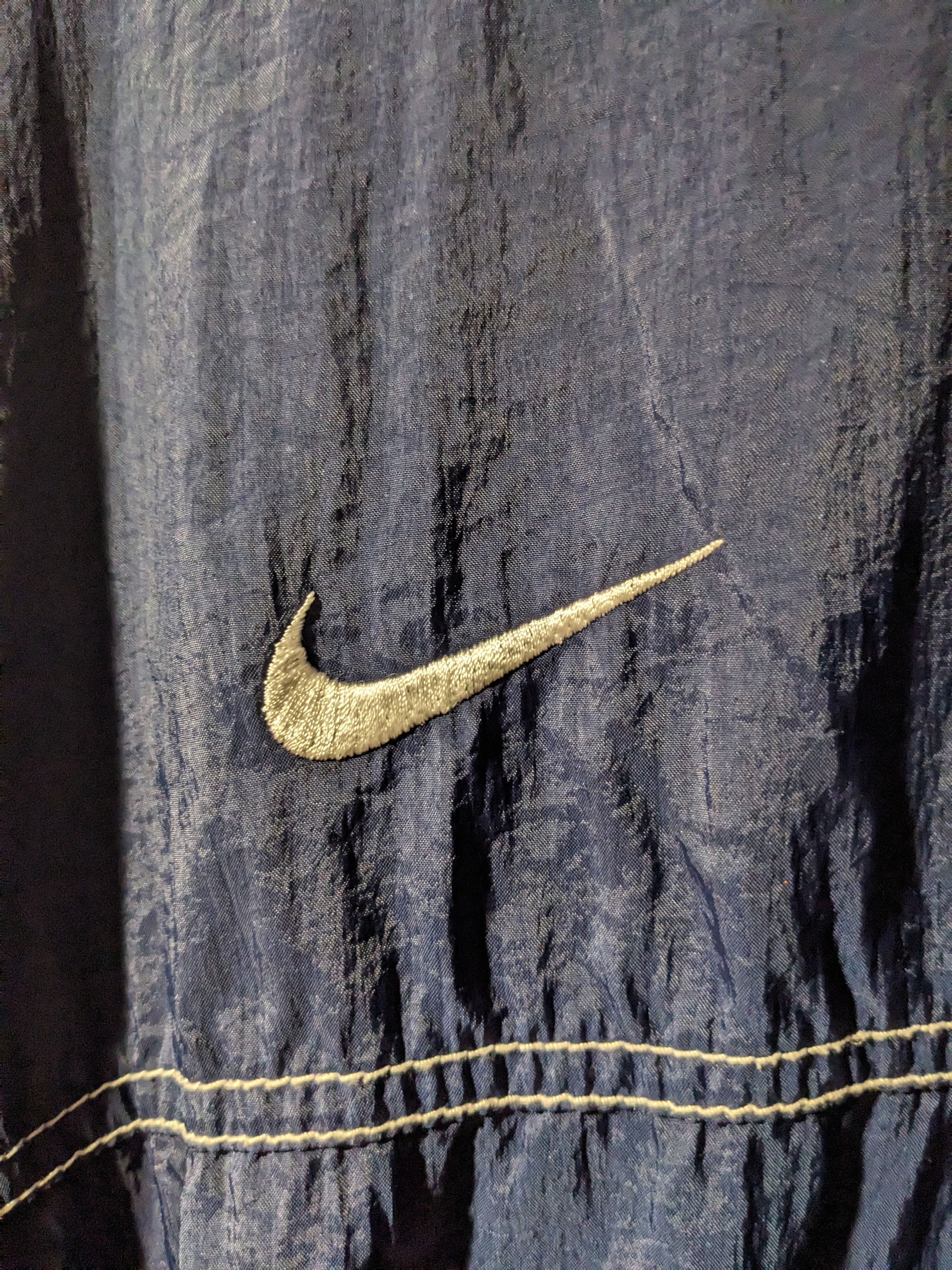Nike × Vintage Vintage Y2K Penn State University Nike Windbreaker Jacket Size US L / EU 52-54 / 3 - 3 Thumbnail