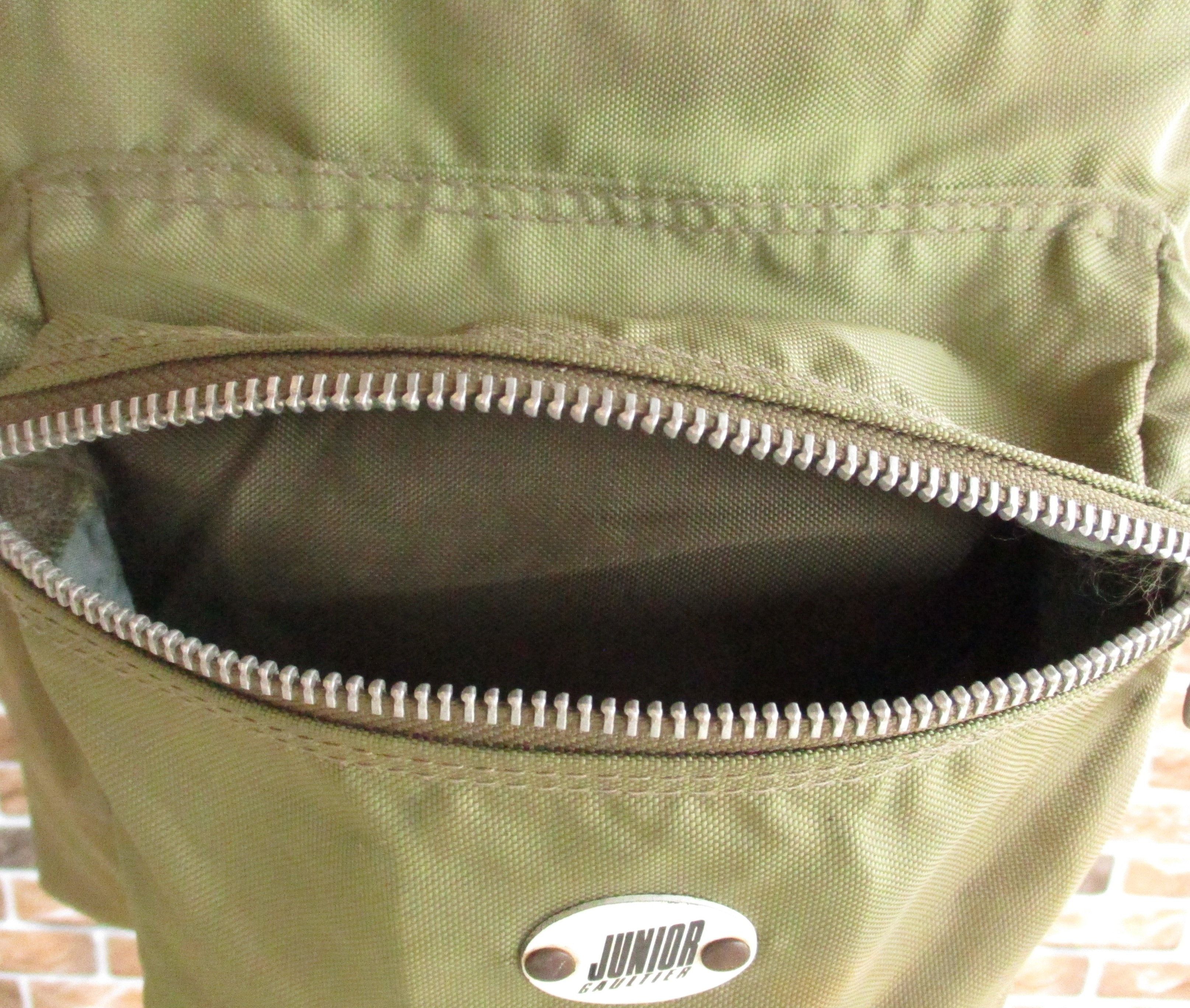 Jean Paul Gaultier × Vintage Distressed Faded Junior Gaultier Military Utility Top Loader Size ONE SIZE - 7 Thumbnail