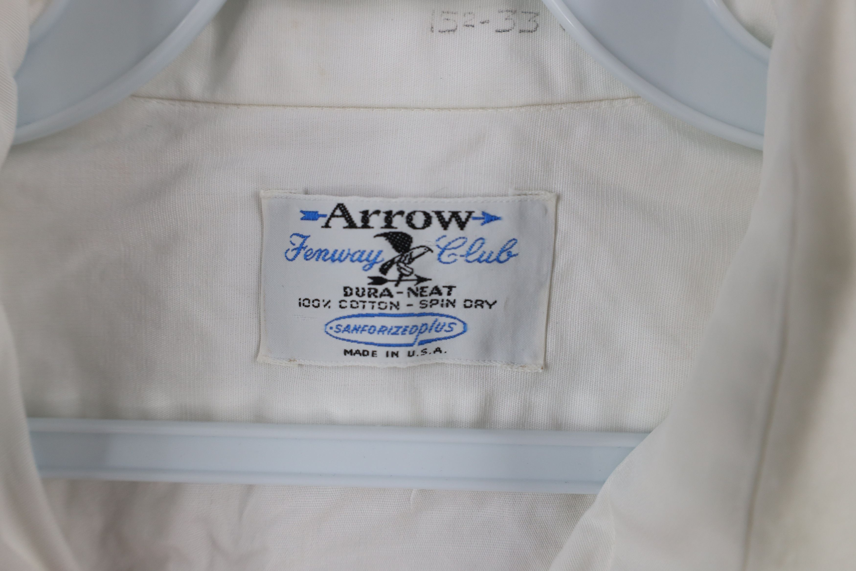 Vintage Vintage 50s 60s Streetwear Cotton Button Shirt White USA Size US M / EU 48-50 / 2 - 9 Thumbnail