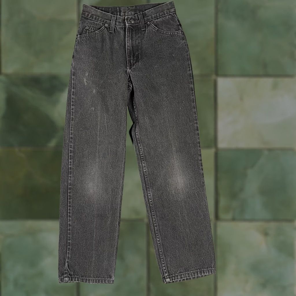 Vintage VINTAGE Brittania Jeans Size 12 Black Denim Mom Jeans 90s Size 34" / US 12 / IT 48 - 1 Thumbnail