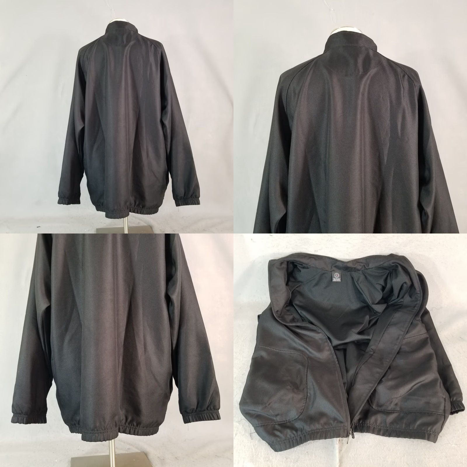 Nike Air Jordan track jacket mens XL extra large oversized black lined sports jacket track Nike Air Jordan