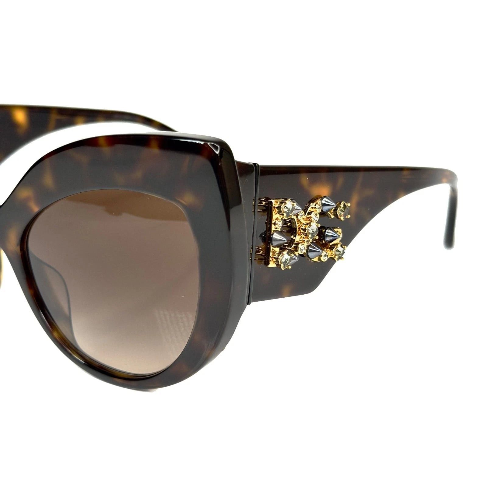 Dolce & Gabbana DOLCE & GABBANA DG4 STRASS Stud 4321 Sunglasses DG4321S Size ONE SIZE - 8 Thumbnail