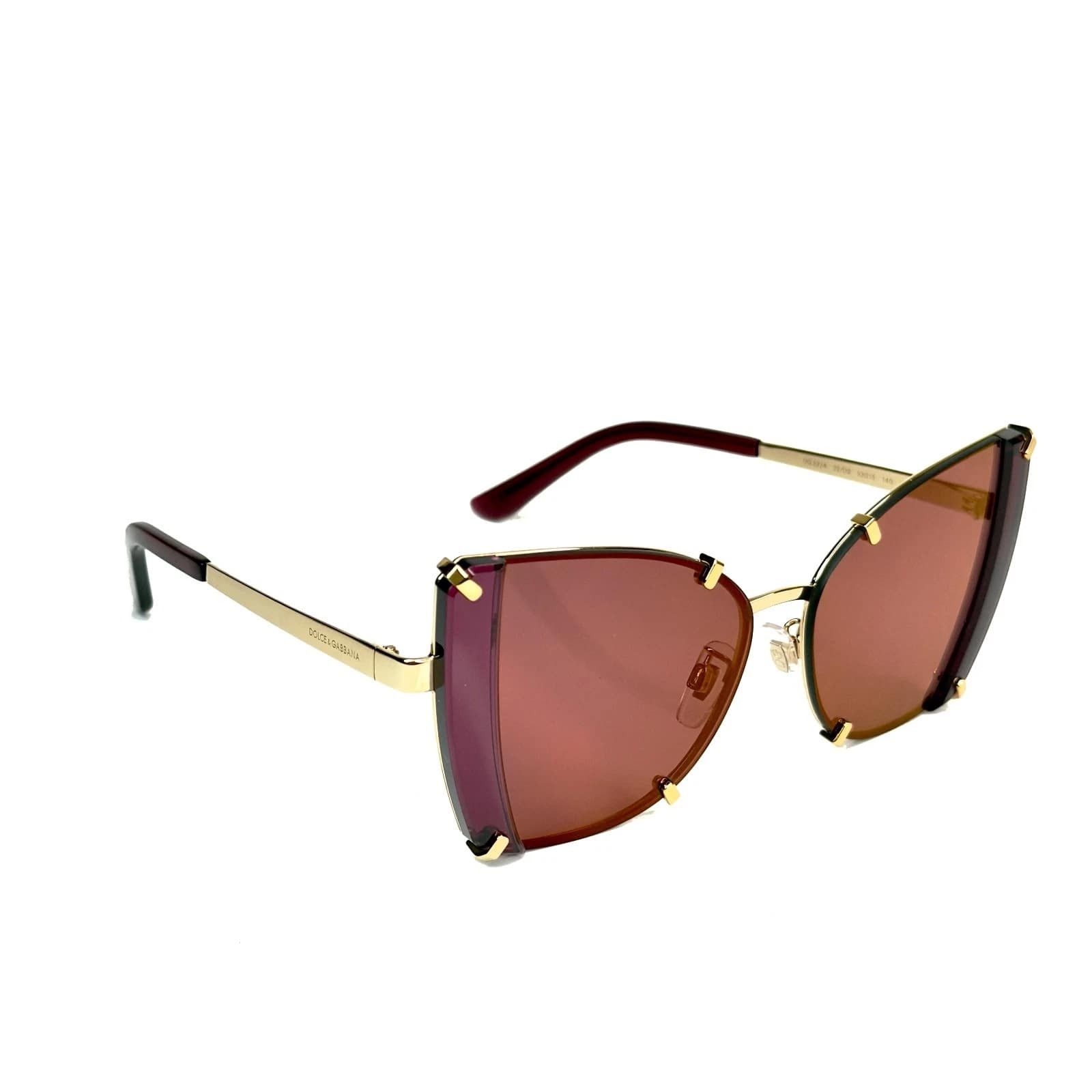 Dolce & Gabbana DOLCE & GABBANA DG2214 GRIFFES GEM STONES 2214 Gold Sunglass Size ONE SIZE - 4 Thumbnail
