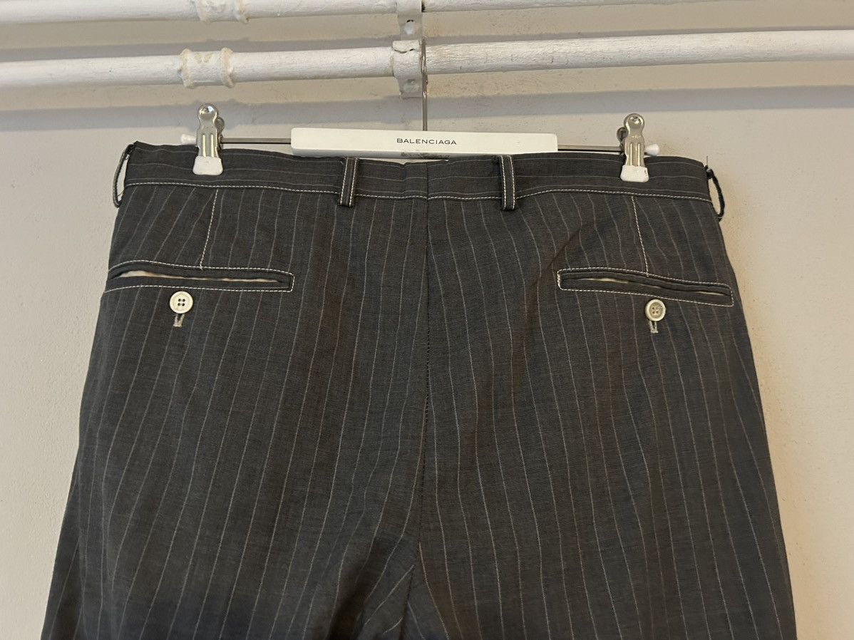 Brunello Cucinelli Brunello Cucinelli Pinstripe Wool Pants Size US 32 / EU 48 - 10 Thumbnail