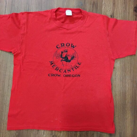 Other Vintage Crow Mercantile Oregon T-Shirt Size US L / EU 52-54 / 3 - 2 Thumbnail