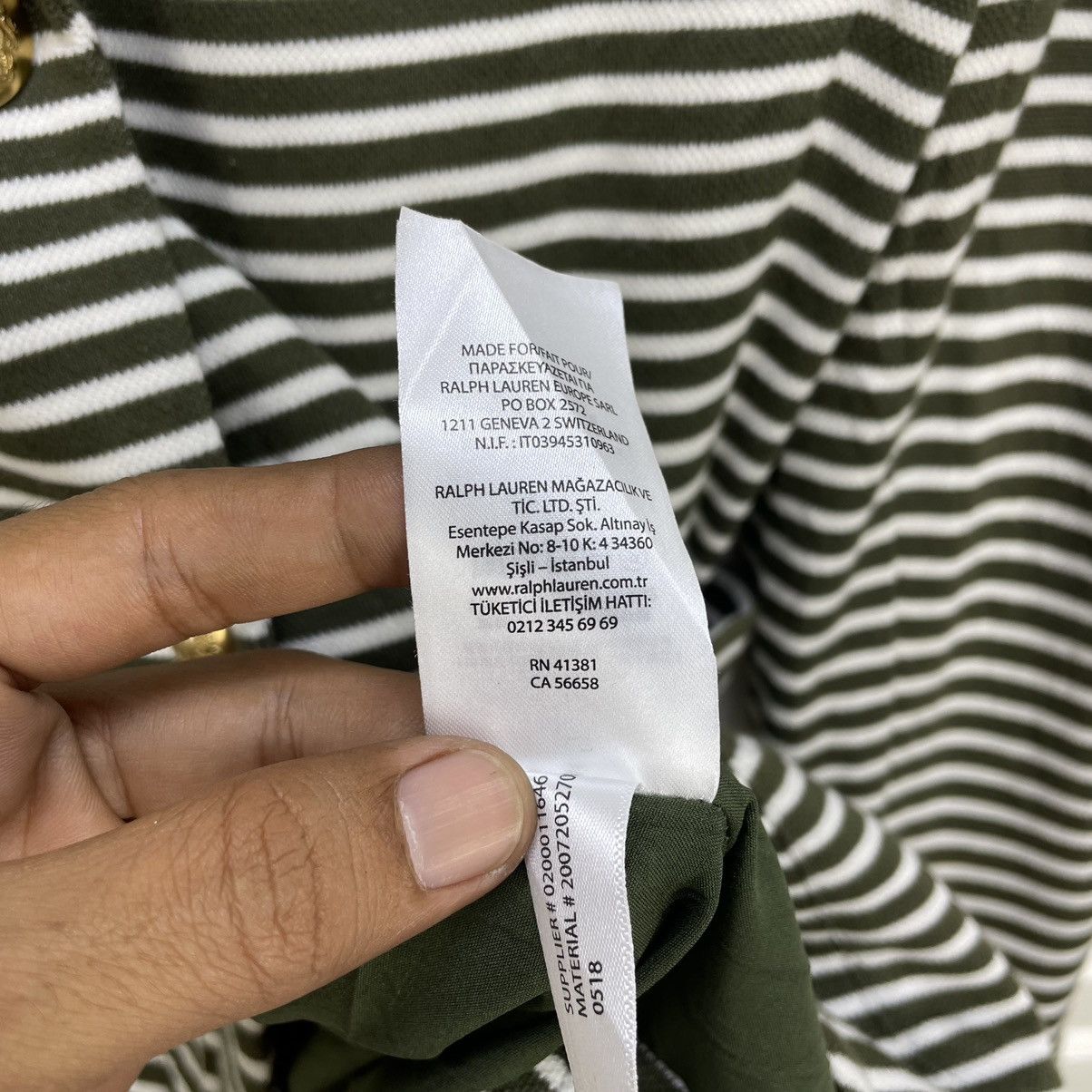 Designer × Polo Ralph Lauren × Ralph Lauren Polo Ralph Laure Stripes Jacket Size S / US 4 / IT 40 - 8 Thumbnail