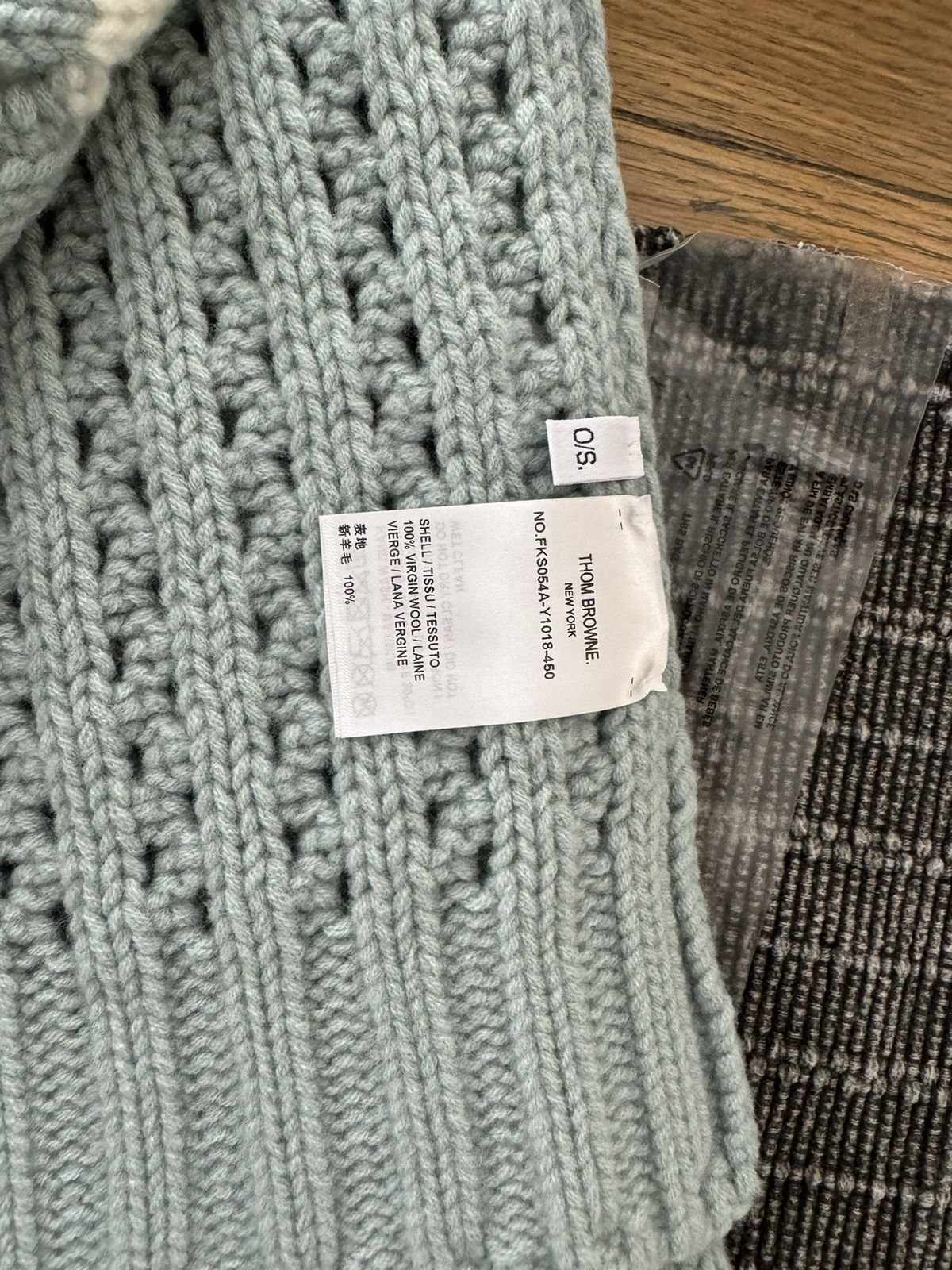 Thom Browne Thom browne virgin wool scarf Size ONE SIZE - 2 Thumbnail