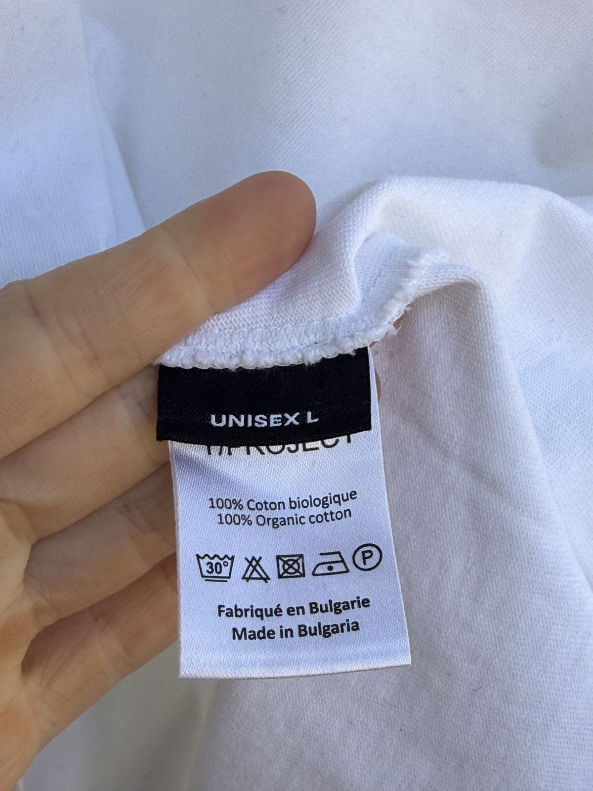 Y/Project Y/Project Evergreen Third Edition White Organic Jersey Size US L / EU 52-54 / 3 - 4 Thumbnail