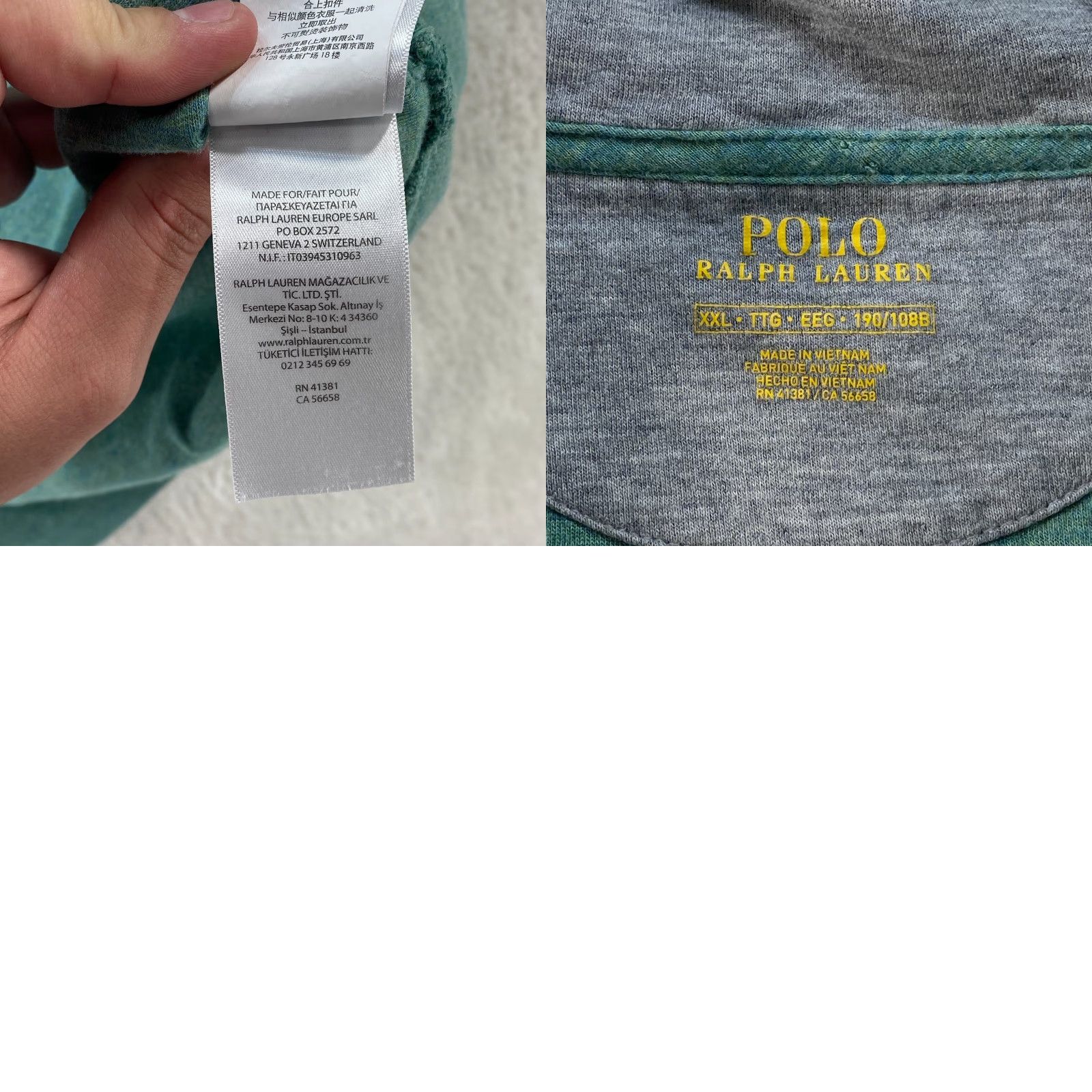 Polo Ralph Lauren Polo Ralph Lauren Mens XXL Green 1/4 Zip Pullover Mock Neck Embroidered Pony Size US XXL / EU 58 / 5 - 8 Thumbnail