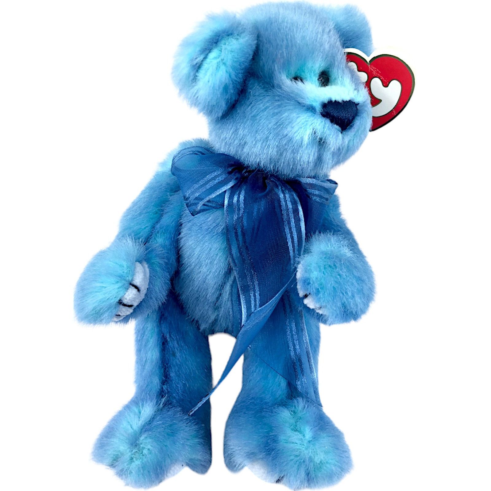 Other TY Azure the Bear 1993 Blue Plush Teddy Bear w/ Tags Size ONE SIZE - 1 Thumbnail