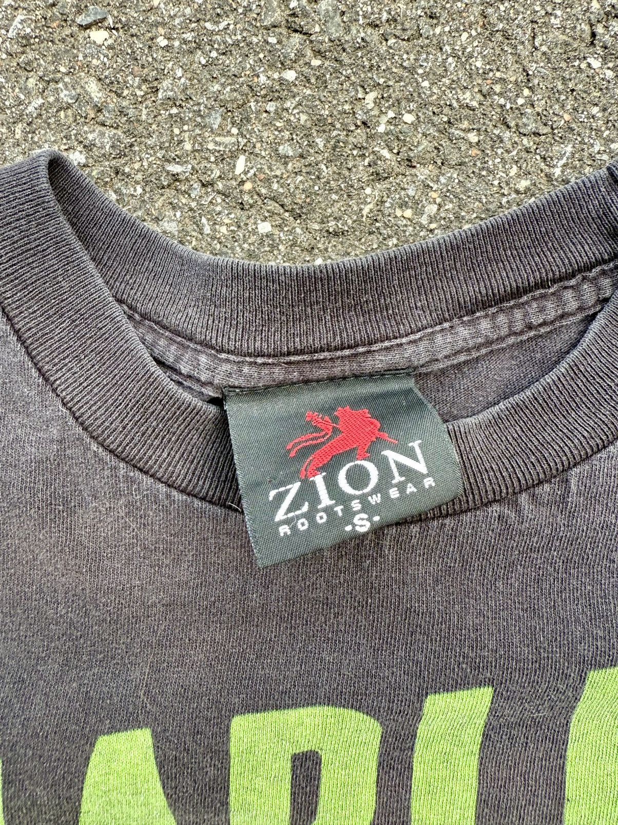 Zion Rootswear Men’s Bob Marley Amsterdam 1976 Black Cotton Band Tee Shirt Size US S / EU 44-46 / 1 - 3 Thumbnail