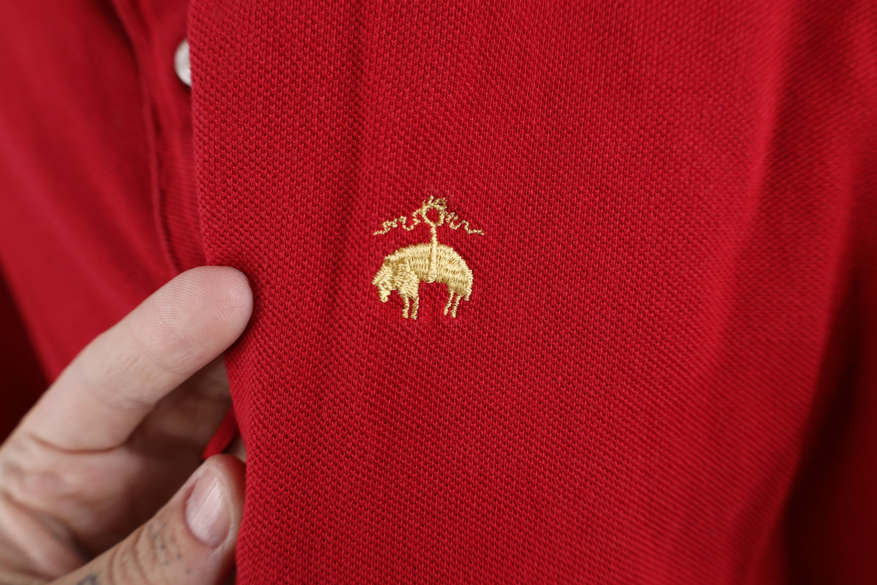 Brooks Brothers Vintage Brooks Brothers Slim Fit Performance Polo Shirt Red Size US L / EU 52-54 / 3 - 4 Thumbnail