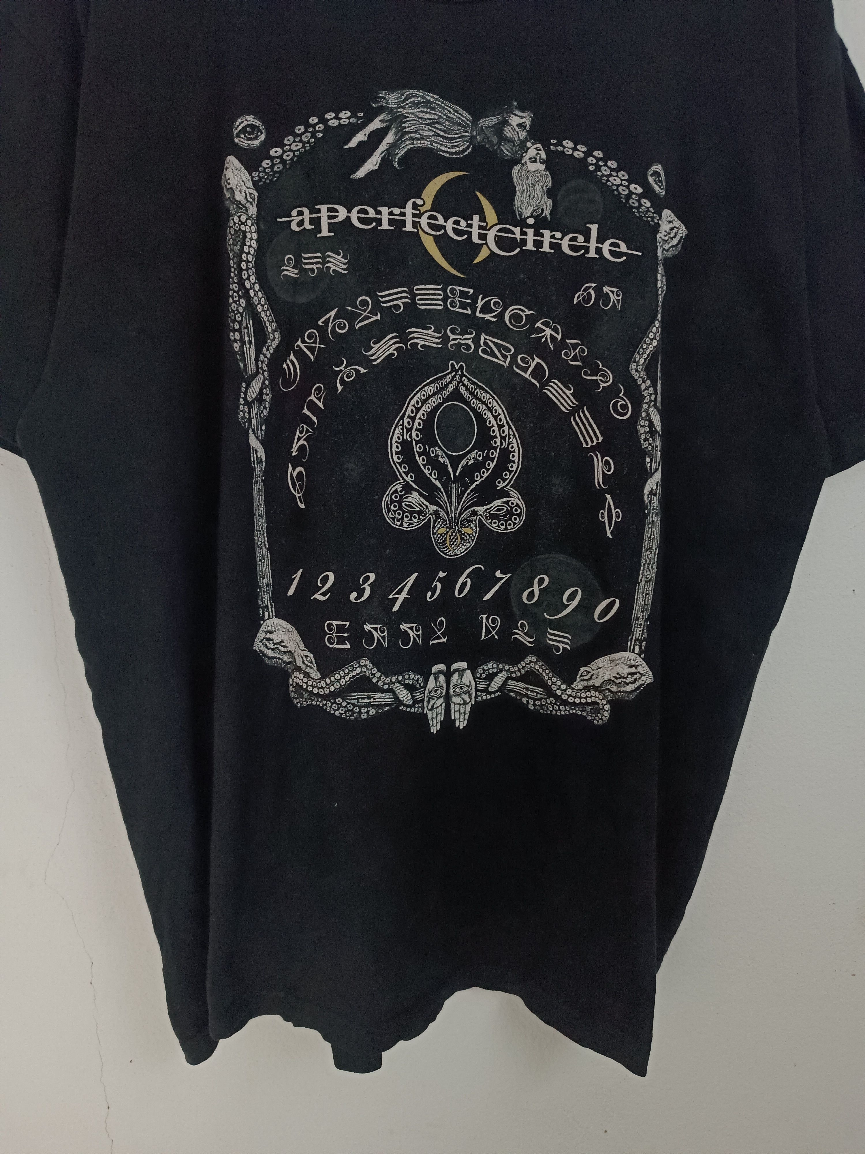 Band Tees VINTAGE A PERFECT CIRCLE BAND TEE VERY RARE FADED Size US XL / EU 56 / 4 - 5 Thumbnail