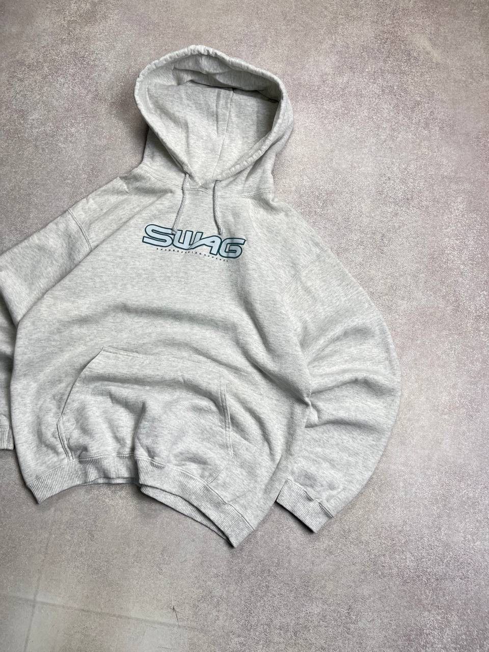 Vintage ⚡️FAST SALE⚡️VINTAGE SWAG EMBROIDERY BOXY HEAVY COTTON HOODIE Size US L / EU 52-54 / 3 - 2 Thumbnail