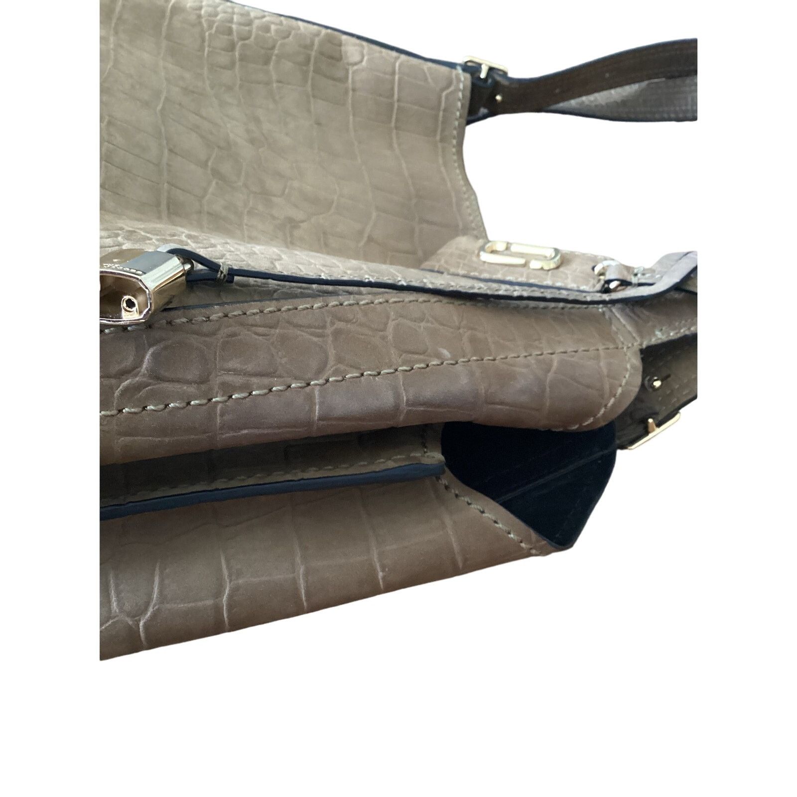 Marc Jacobs MARC JACOBS The Director Tote Shoulder Bag Crocodile Taupe Size ONE SIZE - 13 Thumbnail