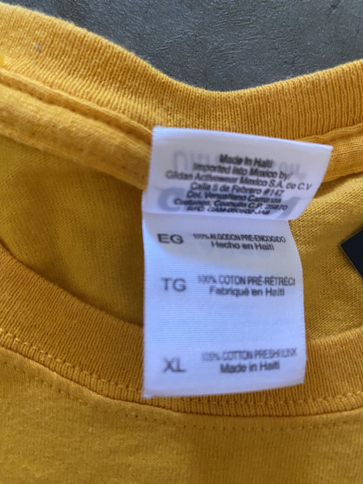 Vintage Vintage Los Angeles Lakers Gold Tee Size US XL / EU 56 / 4 - 3 Thumbnail