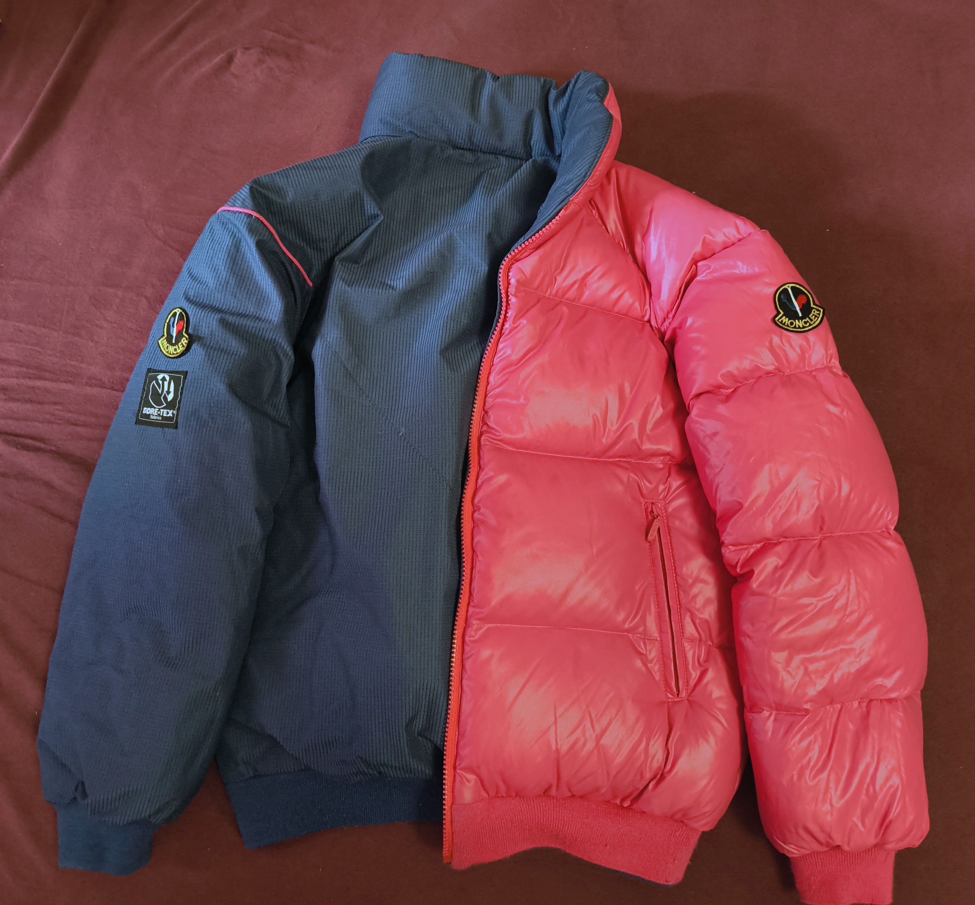 Goretex × Japanese Brand × Moncler Reversible Gore-tex Moncler Bomber Size US S / EU 44-46 / 1 - 3 Thumbnail