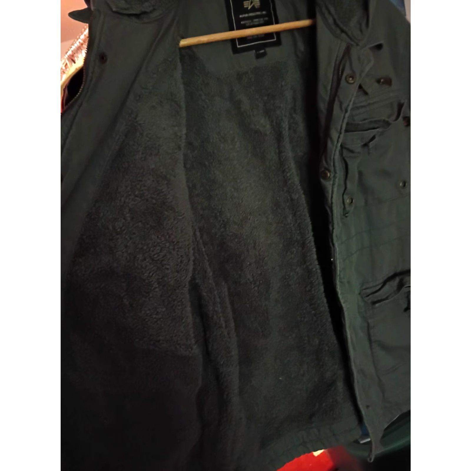 Vintage VINTAGE ALPHA INDUSTRIES Flyers Coldweather Fleece Jacket XL 3A382 LKZ 10014 Mens XL Gray 90s 3-in-1 Jacket Size US XL / EU 56 / 4 - 6 Thumbnail