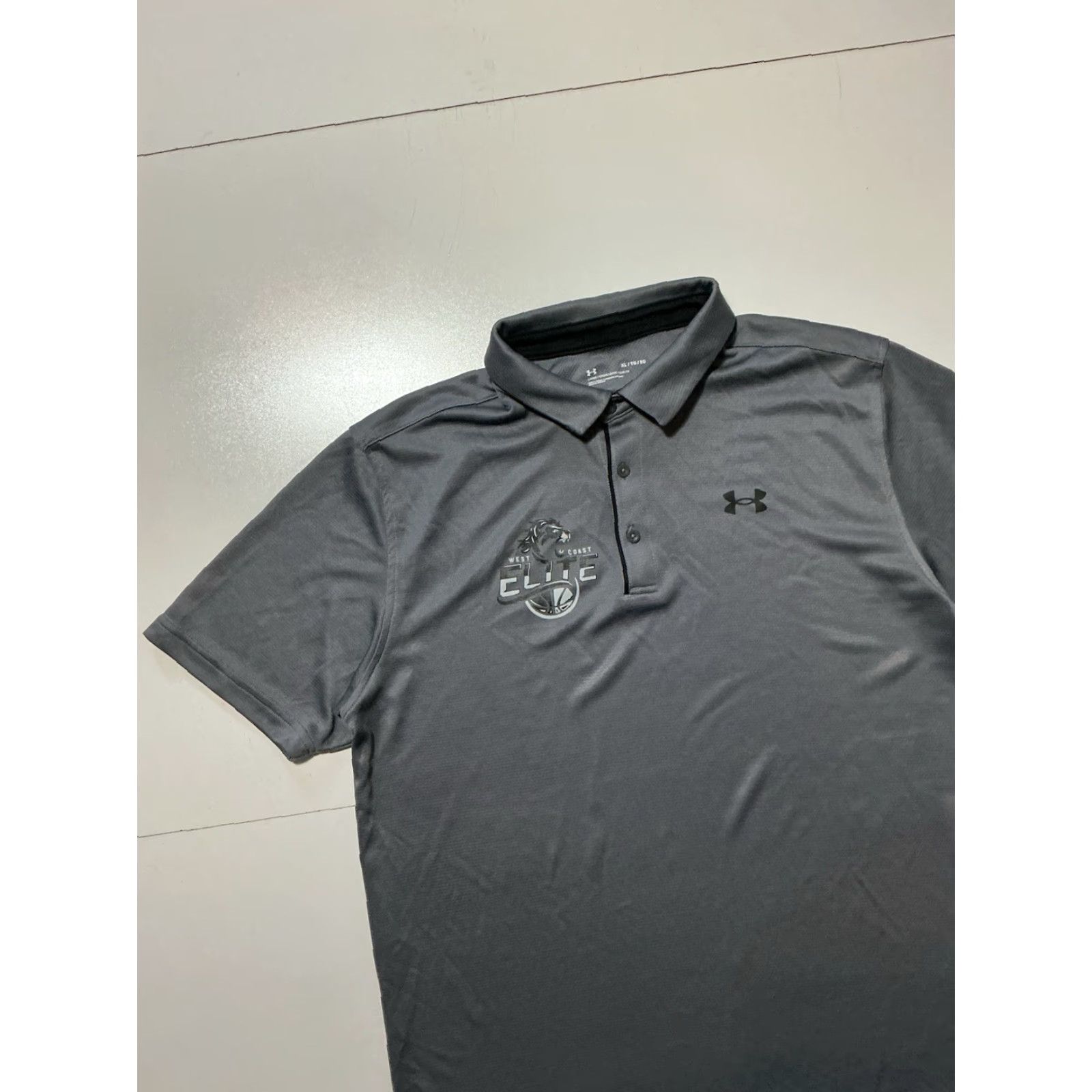 Under Armour Under Armour West Coast Elite UAA Basketball AAU Circuit Team Polo Shirt XL Size US XL / EU 56 / 4 - 4 Thumbnail