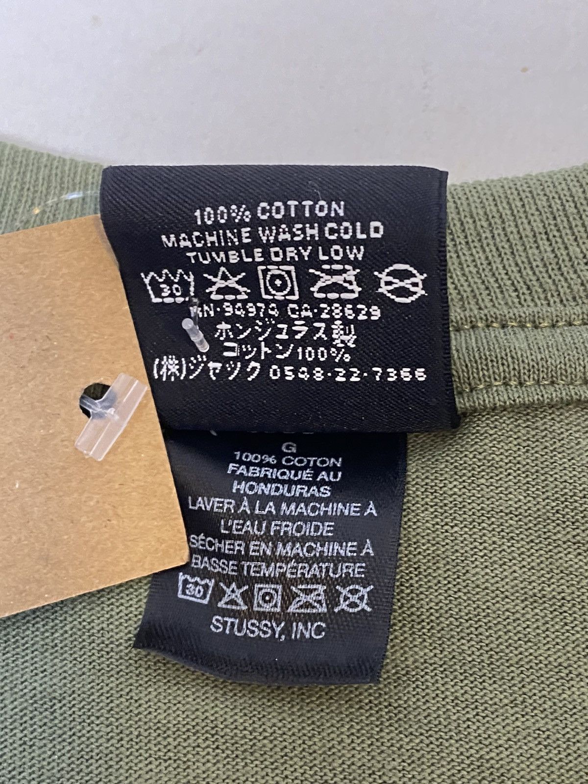 Stussy Tee Stüssy Stoxk Dog size L new tag Size US L / EU 52-54 / 3 - 5 Thumbnail
