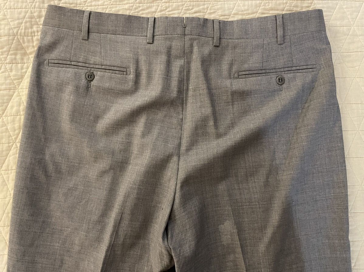 Zanella 'Todd' Super 120's Wool Serge Tropical Weight Trouser Size 38R - 10 Thumbnail