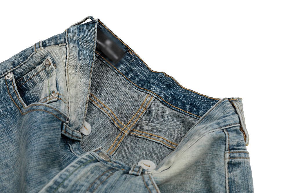 Vintage American retro washed gradient jeans for men Size US 32 / EU 48 - 4 Thumbnail
