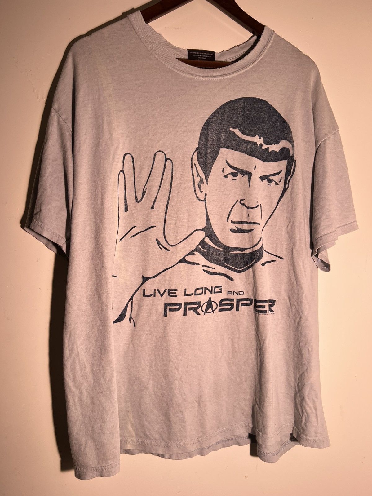 Vintage Y2K 2000's VTG Vintage Star Trek Spock Sci Fi Retro T Shirt Size US XL / EU 56 / 4 - 1 Thumbnail