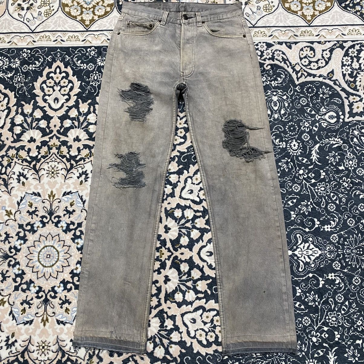 Levi's Vintage Levis 501 Blank Grunge Jeans Size US 30 / EU 46 - 25 Thumbnail
