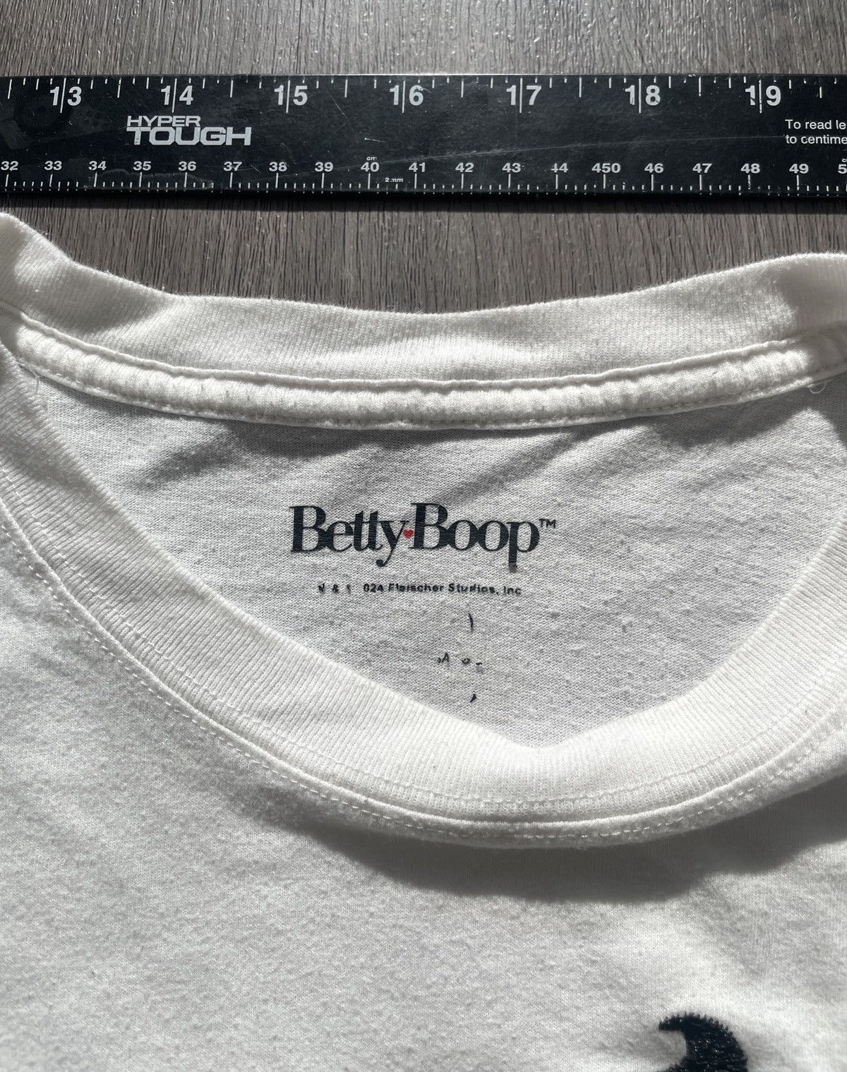 Other Y2K Betty Boop “Embroidered Pin-up Logo ” T-shirt (Sz. L) Size US L / EU 52-54 / 3 - 3 Thumbnail