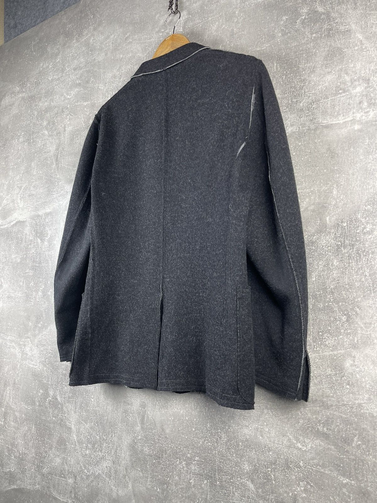 Z Zegna Z Zegna Techo Tailoring Avant Garde Deconstruction Blazer Size 48R - 9 Thumbnail