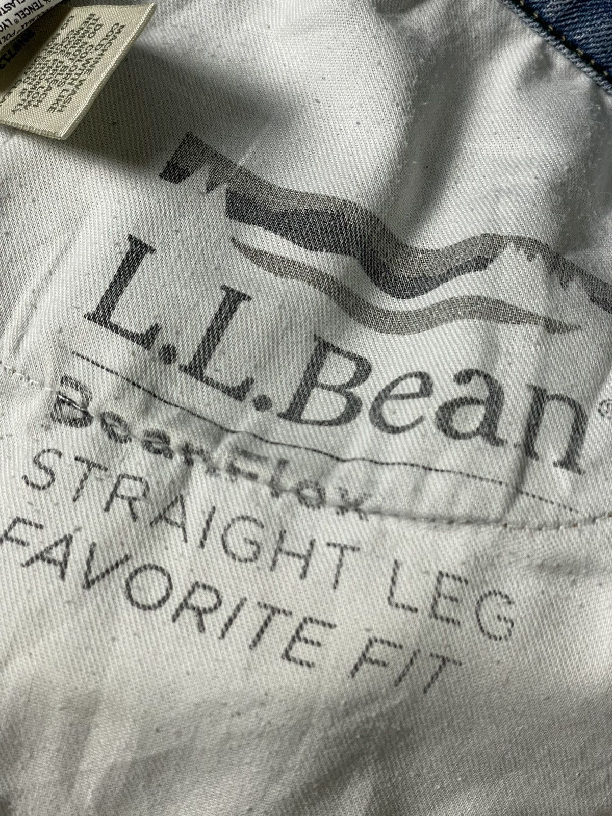 Japanese Brand × L.L. Bean × Vintage L.L Bean 1912 Straight Leg Favorite Fit Denim Jeans (132) Size US 29 - 9 Thumbnail