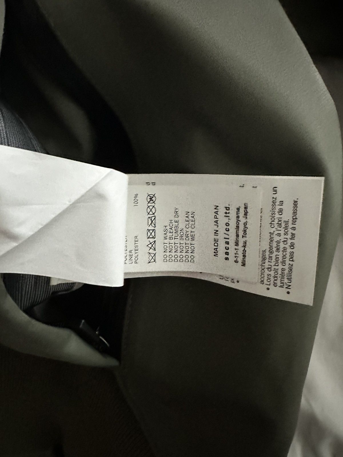 Acronym × Sacai Acronym Sacai Bomber Jacket Size US L / EU 52-54 / 3 - 9 Thumbnail