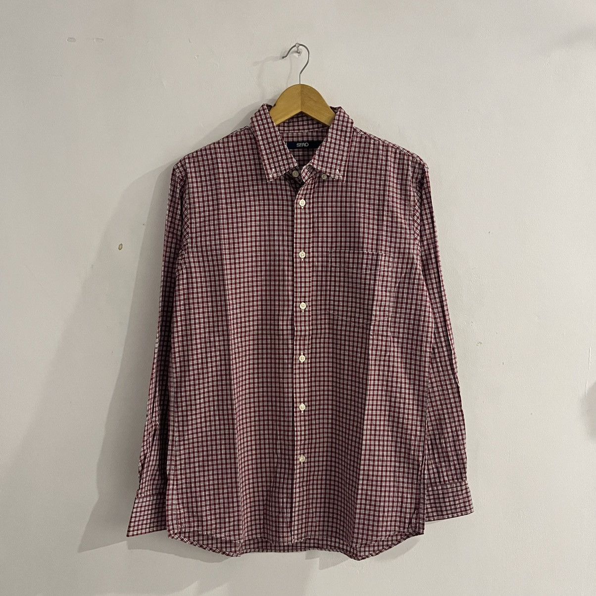 Japanese Brand spao - plaid ls button up shirt Size US L / EU 52-54 / 3 - 1 Thumbnail