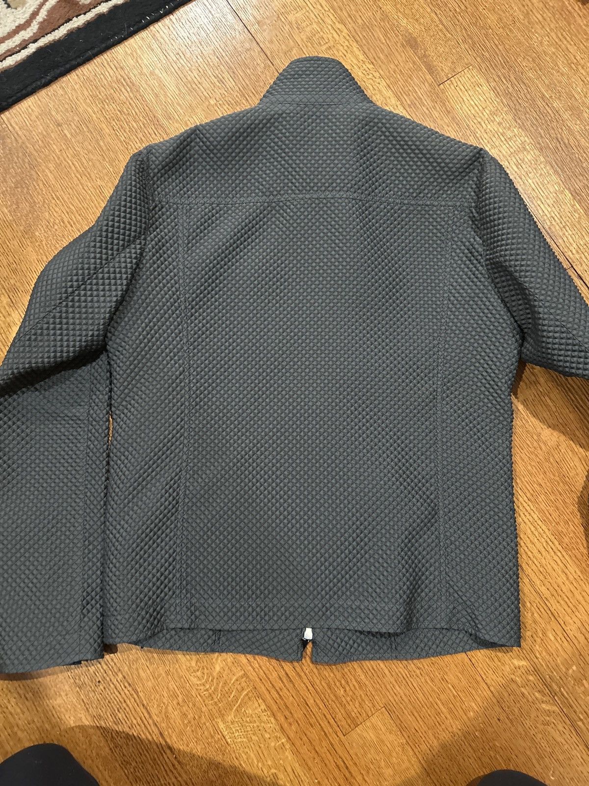 Emporio Armani NEW Emporio Armani Diamond Textured Jacket Lightweight Size US M / EU 48-50 / 2 - 13 Thumbnail