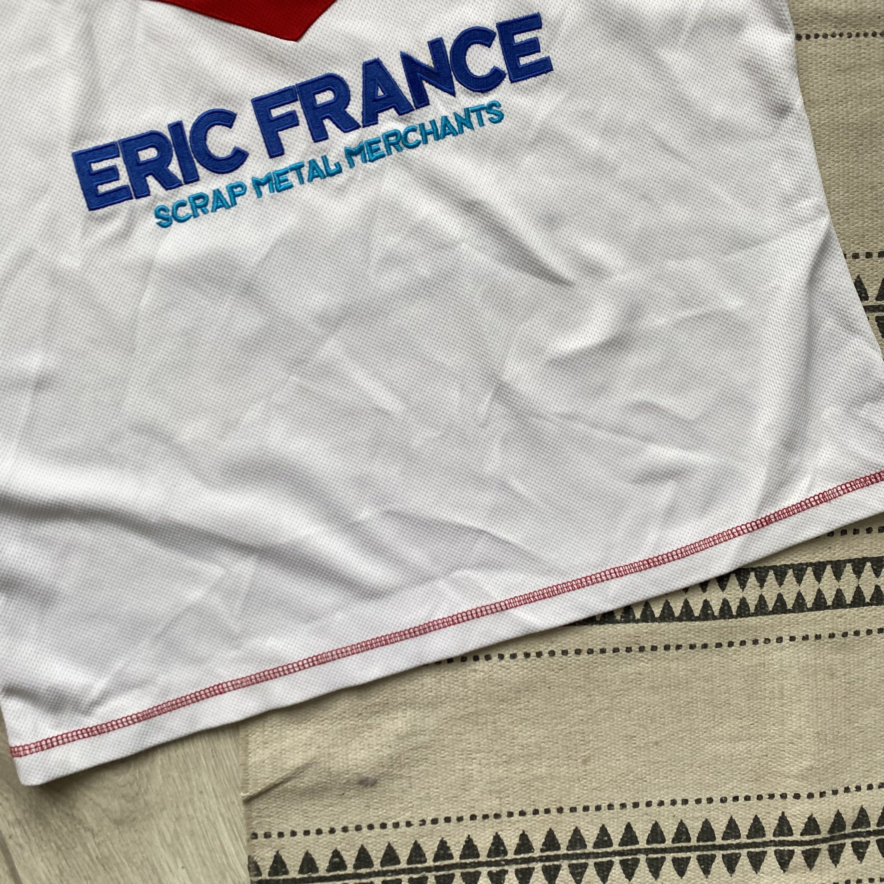 Cotton Traders 🏈 Vintage England Wakefield Wildcats rugby jersey Heavy tee Size US L / EU 52-54 / 3 - 3 Thumbnail