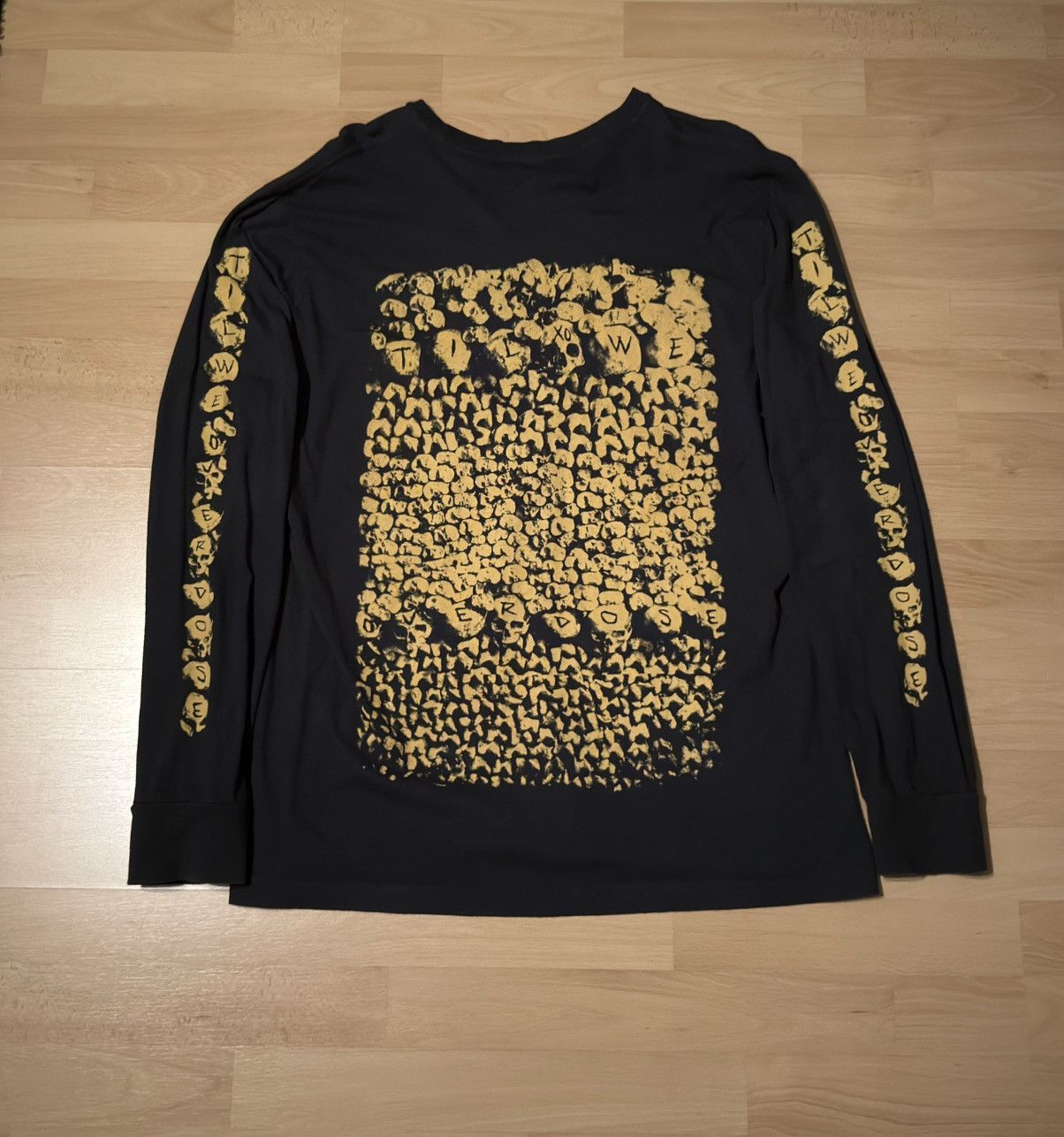 The Weeknd XO XOTWOD Overdose Skulls Longsleeve RARE