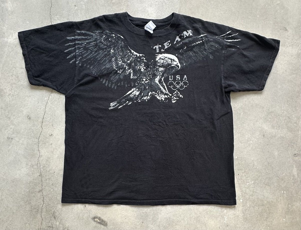 USA Olympics VINTAGE OLYMPIC USA EAGLES FALCON XP APPAREL TEE Y2K Size US XXL / EU 58 / 5 - 1 Thumbnail