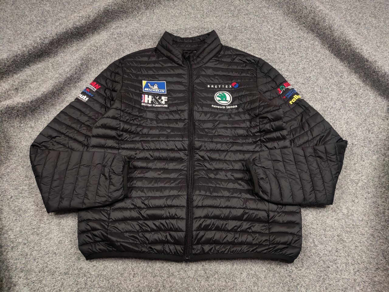 Other Skoda x Brettex Racing Logo Style Casual Quilted Jacket Size US XL / EU 56 / 4 - 7 Thumbnail