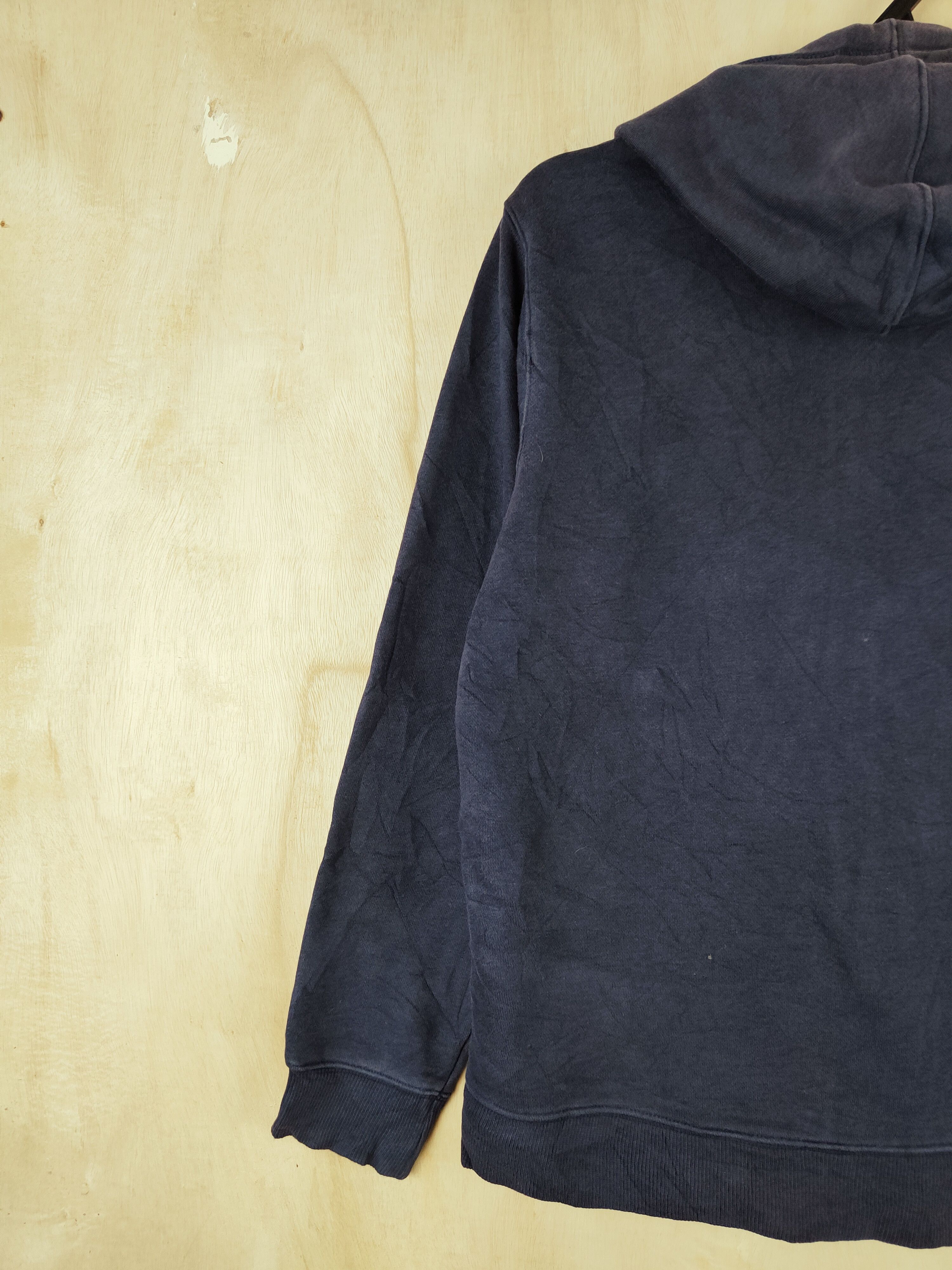 GU × Vintage Vintage GU Dark Blue Hoodie Sweaters Size US M / EU 48-50 / 2 - 8 Thumbnail