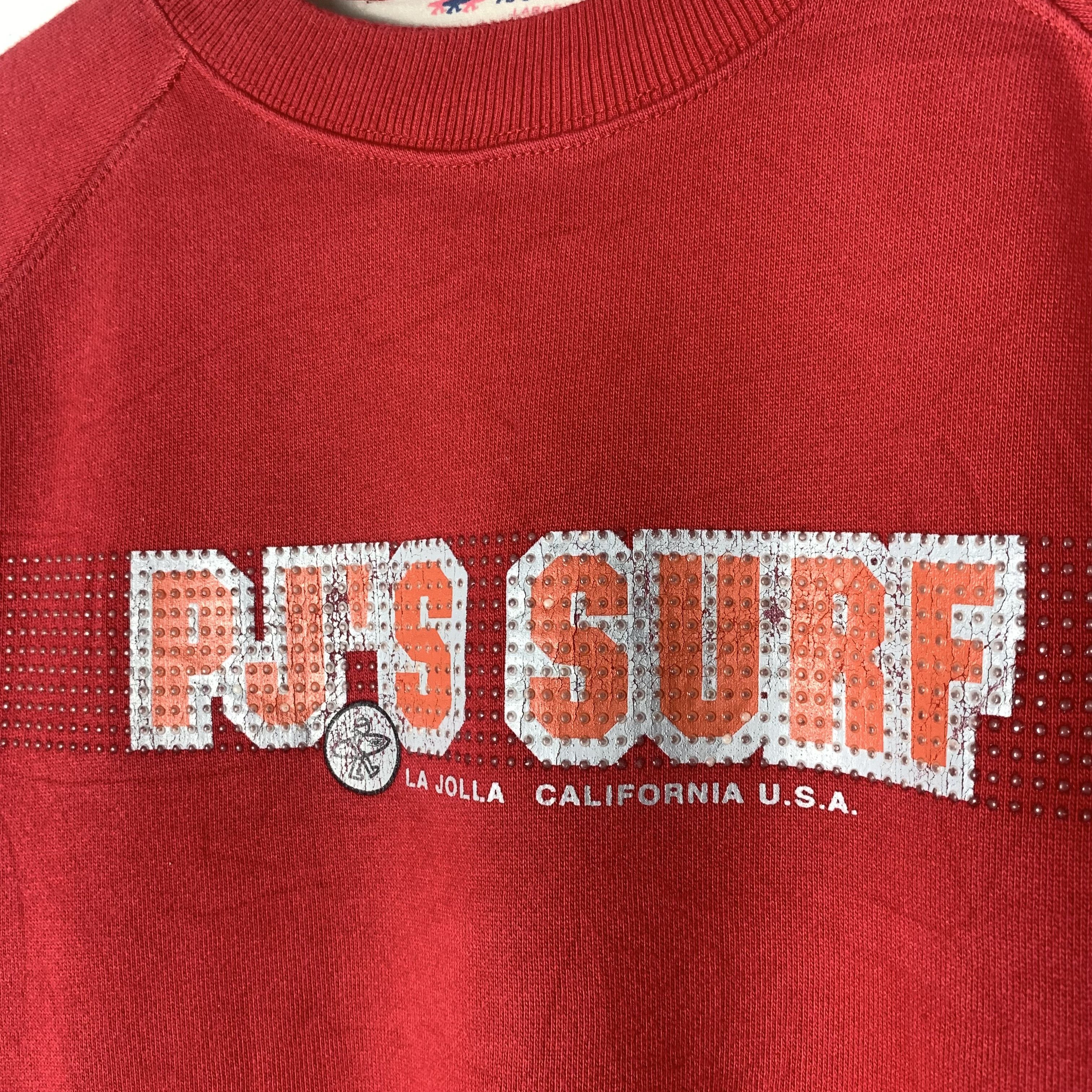 Vintage PJ's Surf Sweatshirt Crewneck Size US L / EU 52-54 / 3 - 4 Thumbnail